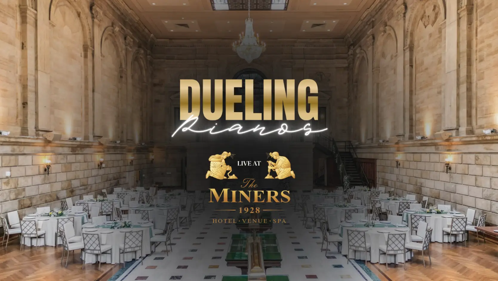 Felix and Fingers Dueling Pianos promotional poster
